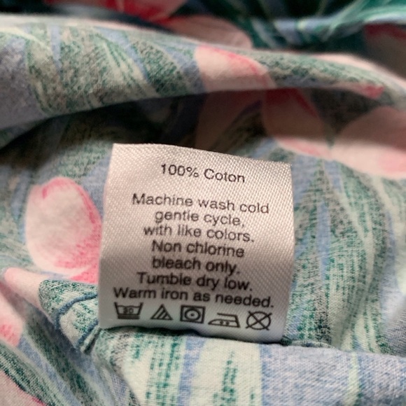 J. Crew floral print Hawaiian shirt size Small - Picture 8 of 10